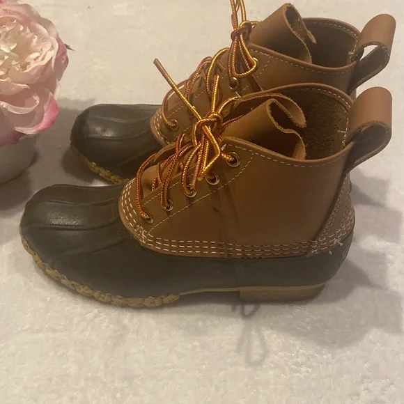 Bean Boots By L.L.Bean Size 8 Tan/Brown - Picture 3 of 11
